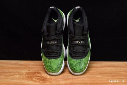 JORDAN 11 SNAKESKIN GREEN RETRO - LOW 1129